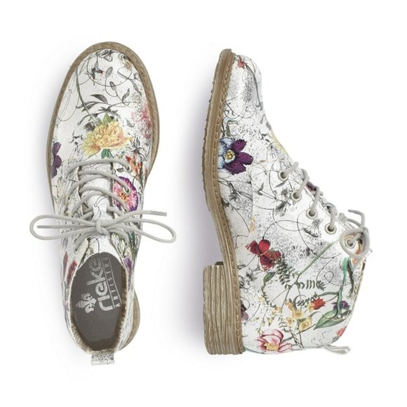 Floral Women's Ankle Boots - Picture 14 of 14